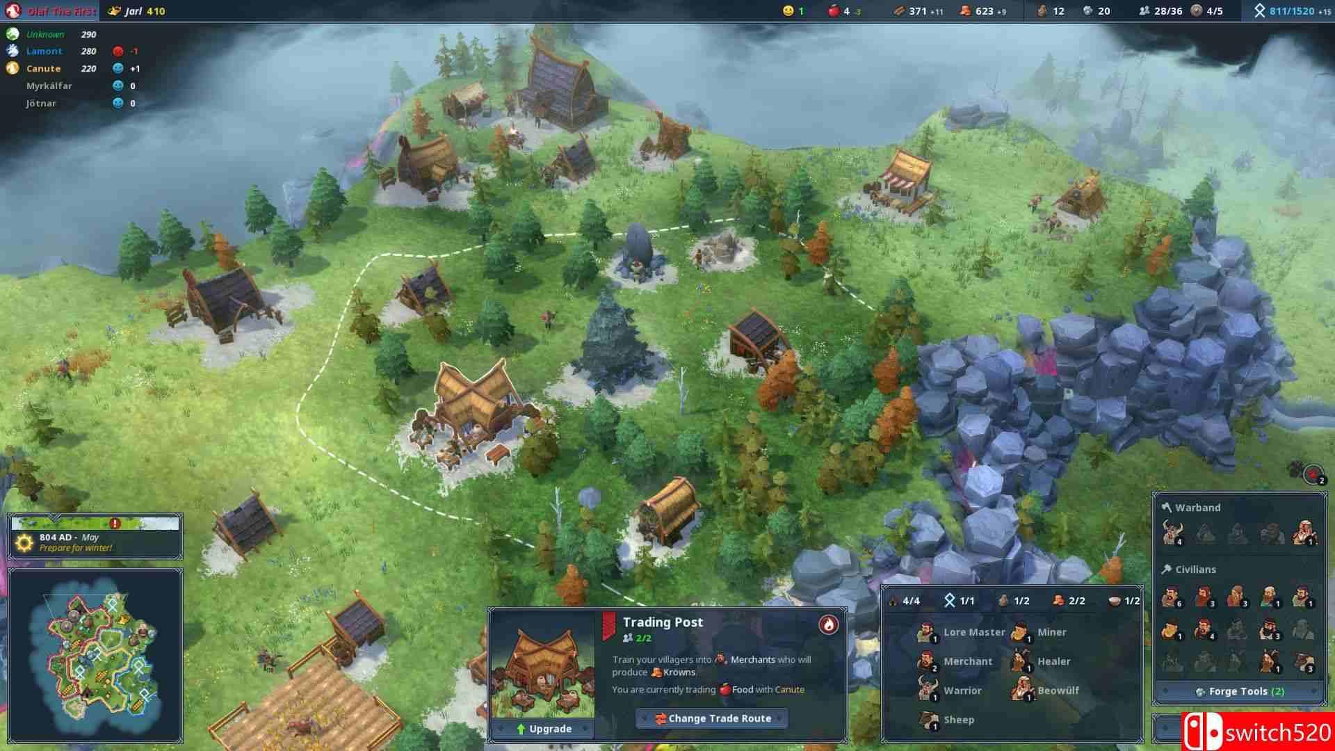 《北加尔（Northgard）》官方中文 集成猫头鹰部落DLC TENOKE镜像版[CN/EN]_5