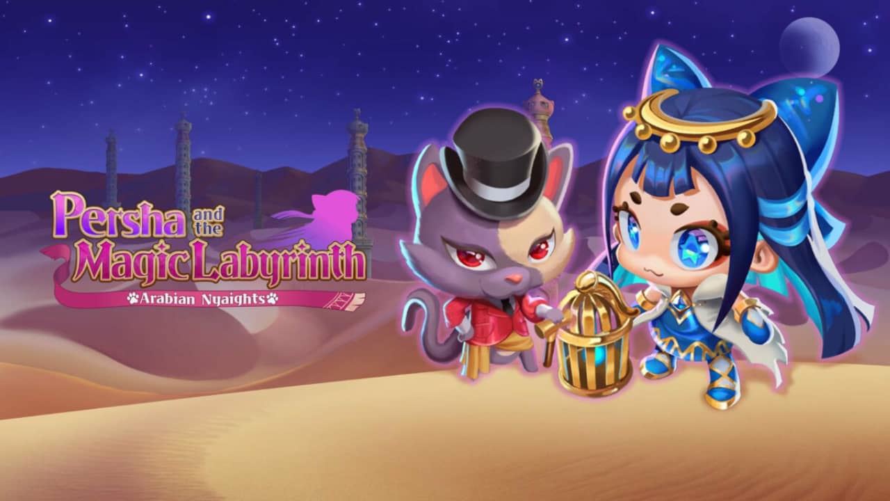 佩露夏与魔法的迷宫塔：阿拉伯夜喵编丨Persha and the Magic Labyrinth: Arabian Nyaights_0