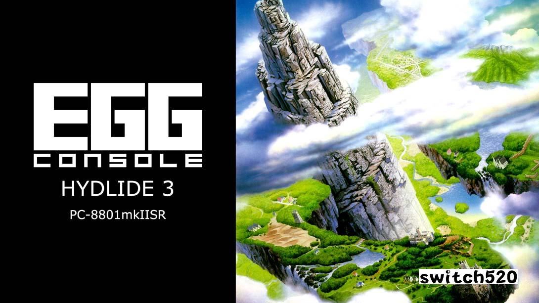 【美版】EGGCONSOLE HYDLIDE3 PC-8801mkIISR 英语_0