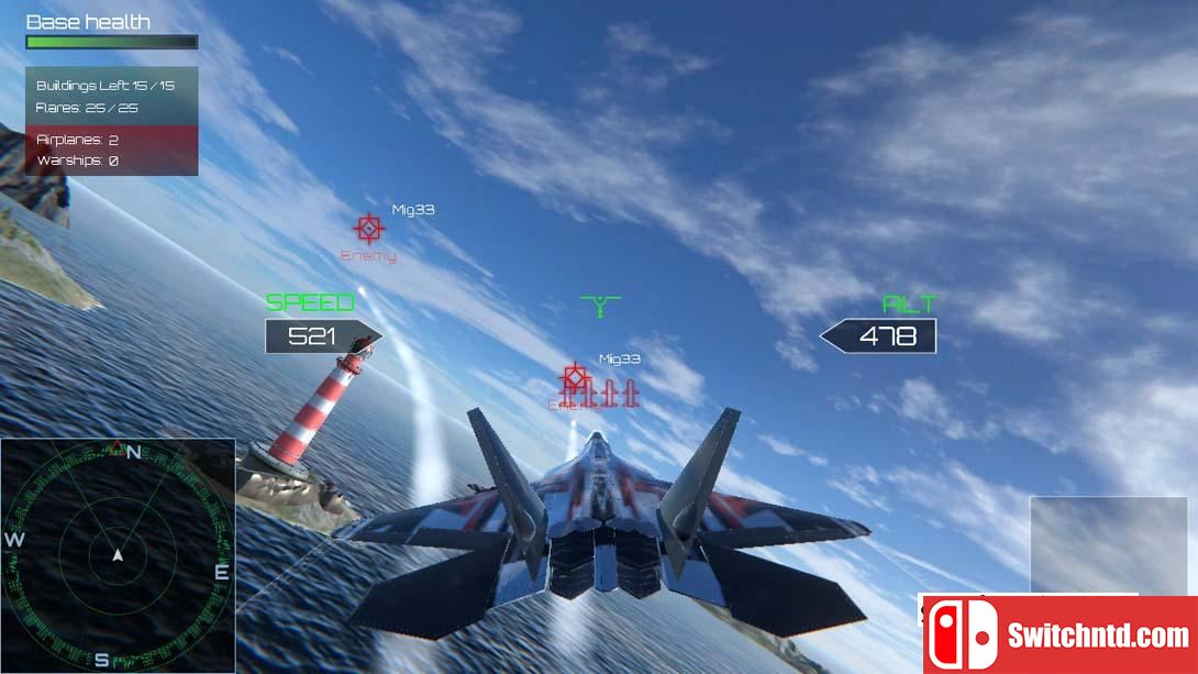 【美版】空中统治者:空中突击 AirJet Fighter Sky Dominators: Aerial Assault 英语_1