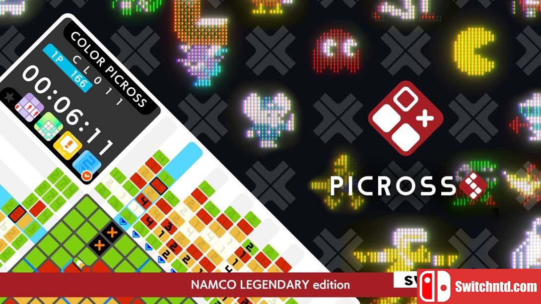 【美版】绘图方块 S 南梦宫传奇版 .PICROSS S NAMCO LEGENDARY edition 中文_0