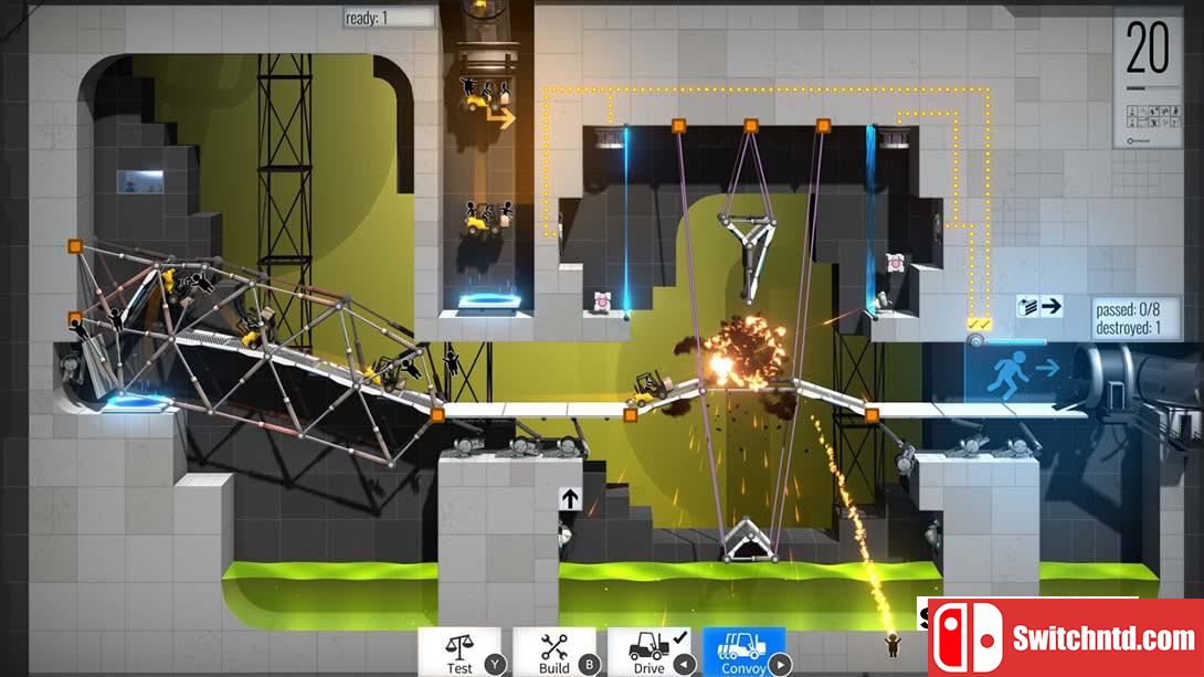 【美版】桥梁建造师 传送门 .Bridge Constructor Portal 中文_1