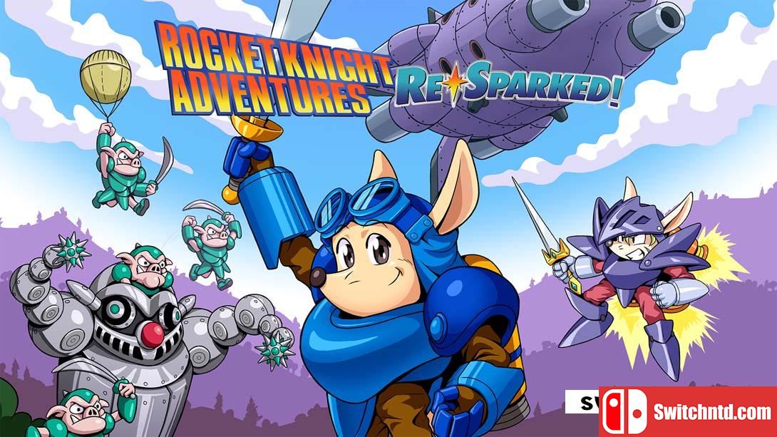 【美版】火箭骑士历险记:重闪合集 .Rocket Knight Adventures: Re-Sparked! 英语_0