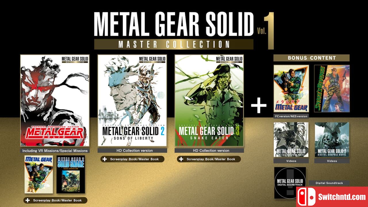 合金装备 大师合集 卷1丨Metal Gear Solid Master Collection: Volume 1_0