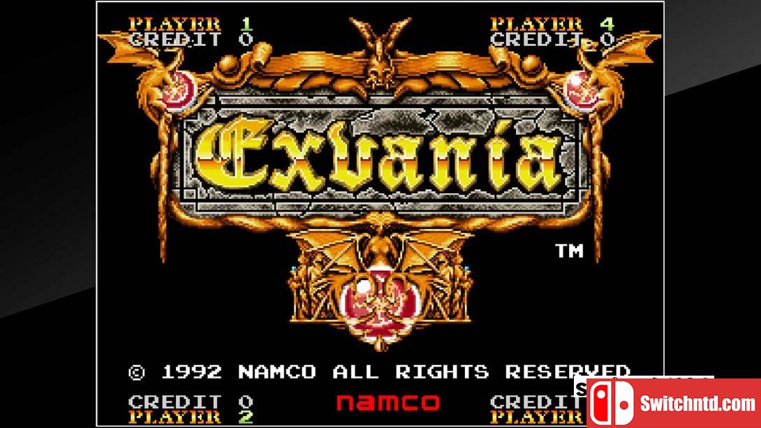 【美版】街机档案馆魔城英雄物語 .Arcade Archives Exvania 英语_1