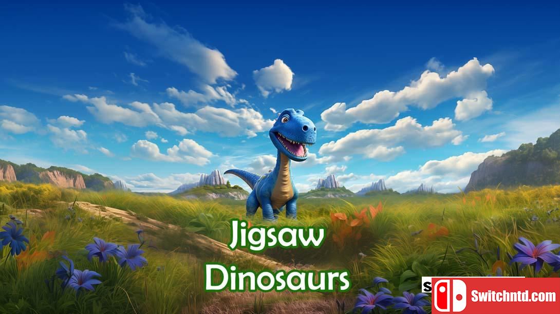 【美版】拼图恐龙 .Jigsaw Dinosaurs 英语_0