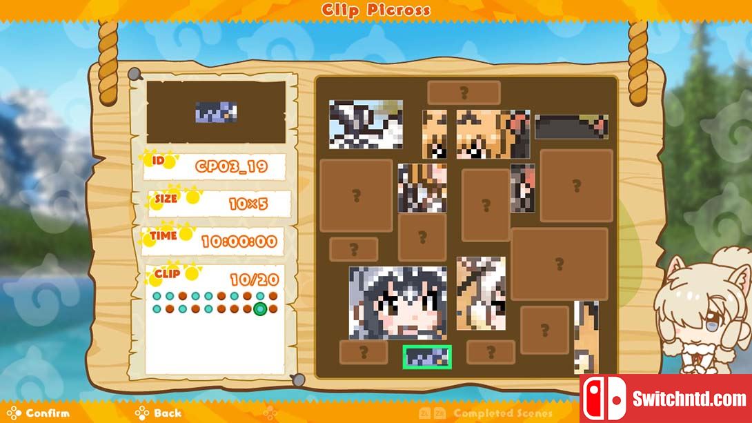 动物朋友绘图方块 KEMONO FRIENDS PICROSS 英语_4