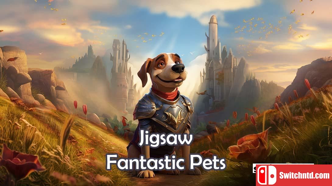 【美版】神奇的宠物拼图 .Jigsaw Fantastic Pets 英语_0