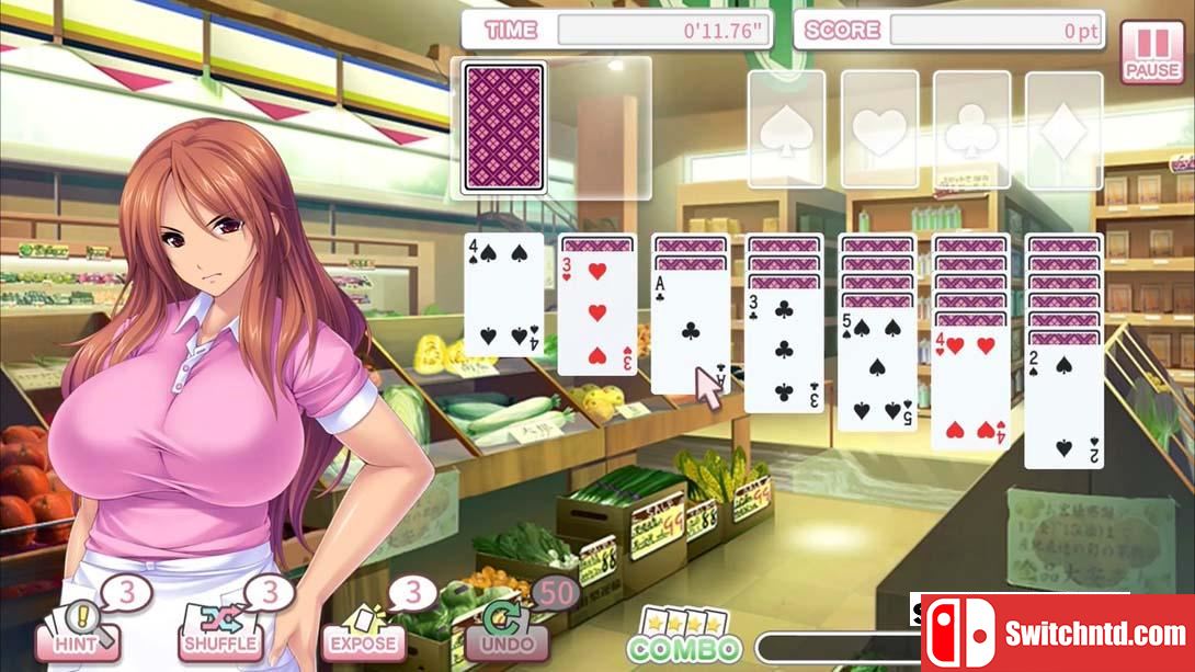 【美版】美少女接龙扑克PLUS .Pretty Girls Klondike Solitaire PLUS 中文_6