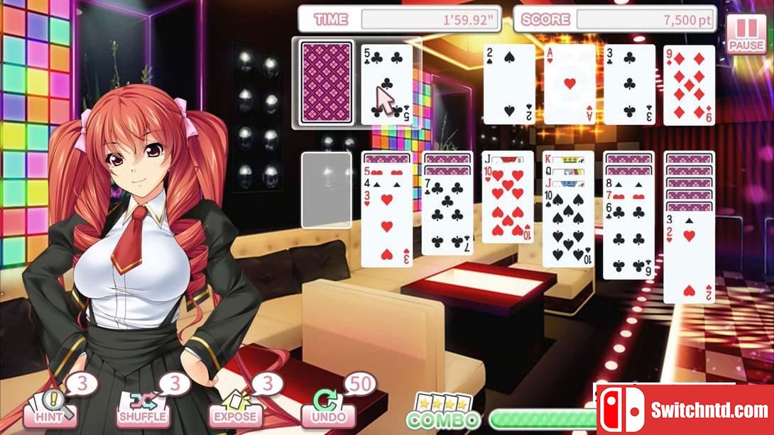 【美版】美少女接龙扑克PLUS .Pretty Girls Klondike Solitaire PLUS 中文_2