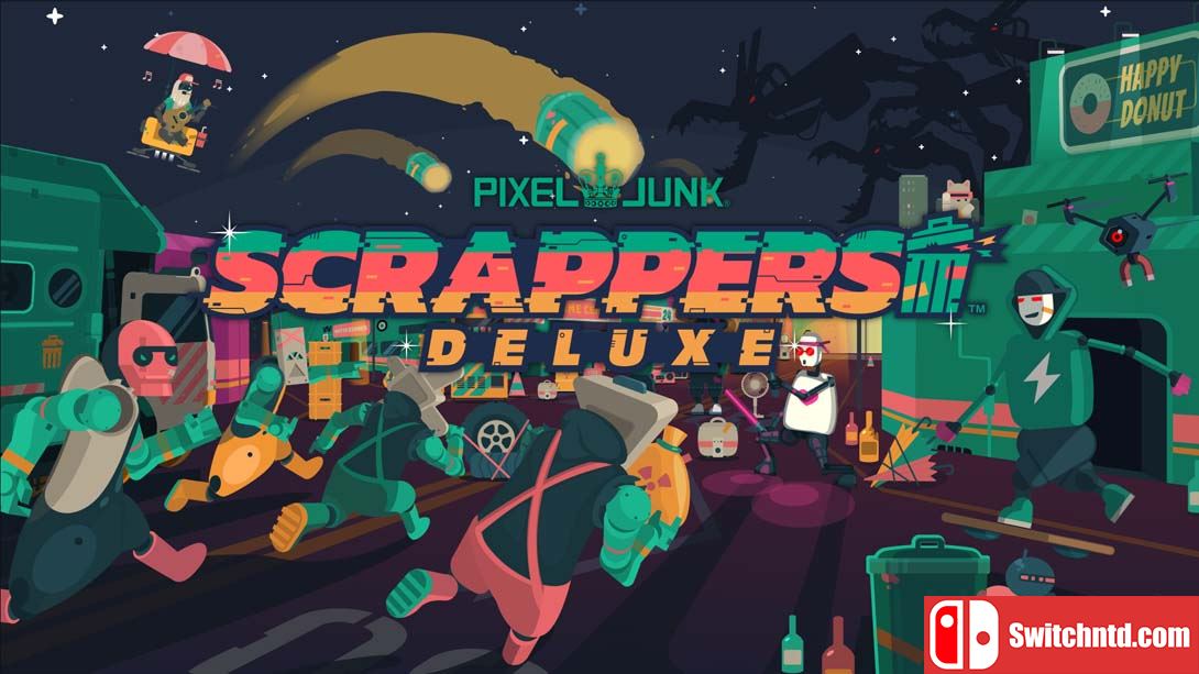 【美版】像素垃圾 回收者 .PixelJunk Scrappers 中文_0