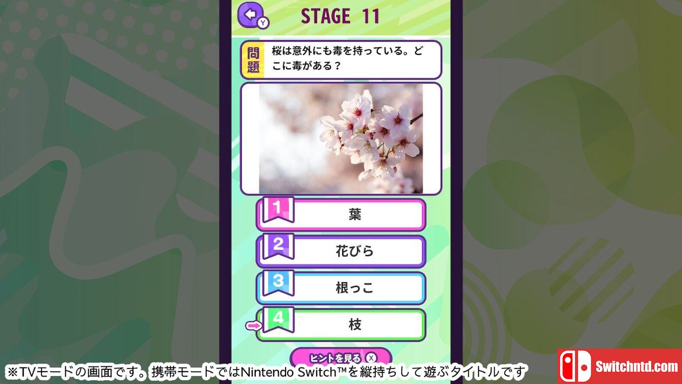 Knowledge Quiz Various Plants-Trivia Trivia Learning Game ものしりクイズ　いろいろ植物 日语_4