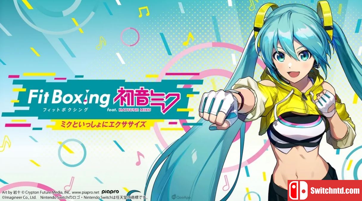 健身拳击feat 初音未来-和未来一起健身 .Fit Boxing feat. 初音ミク -ミクといっしょにエクササイズ- 日语_0