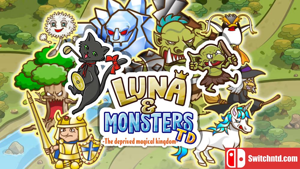 【美版】露娜与怪兽塔防 被剥夺的魔法王国 .Luna & Monsters Tower Defense -The deprived magical kingdo 中文_0