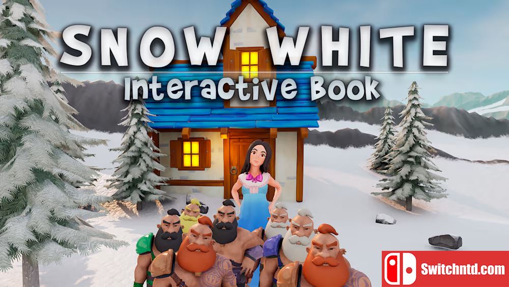 白雪公主：互动书 Snow White: Interactive Book 英语_0