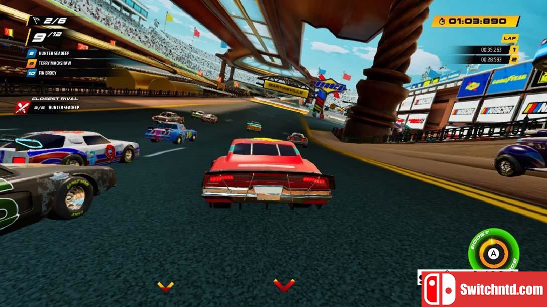 【美版】纳斯卡街机赛车 .NASCAR Arcade Rush 英语_2