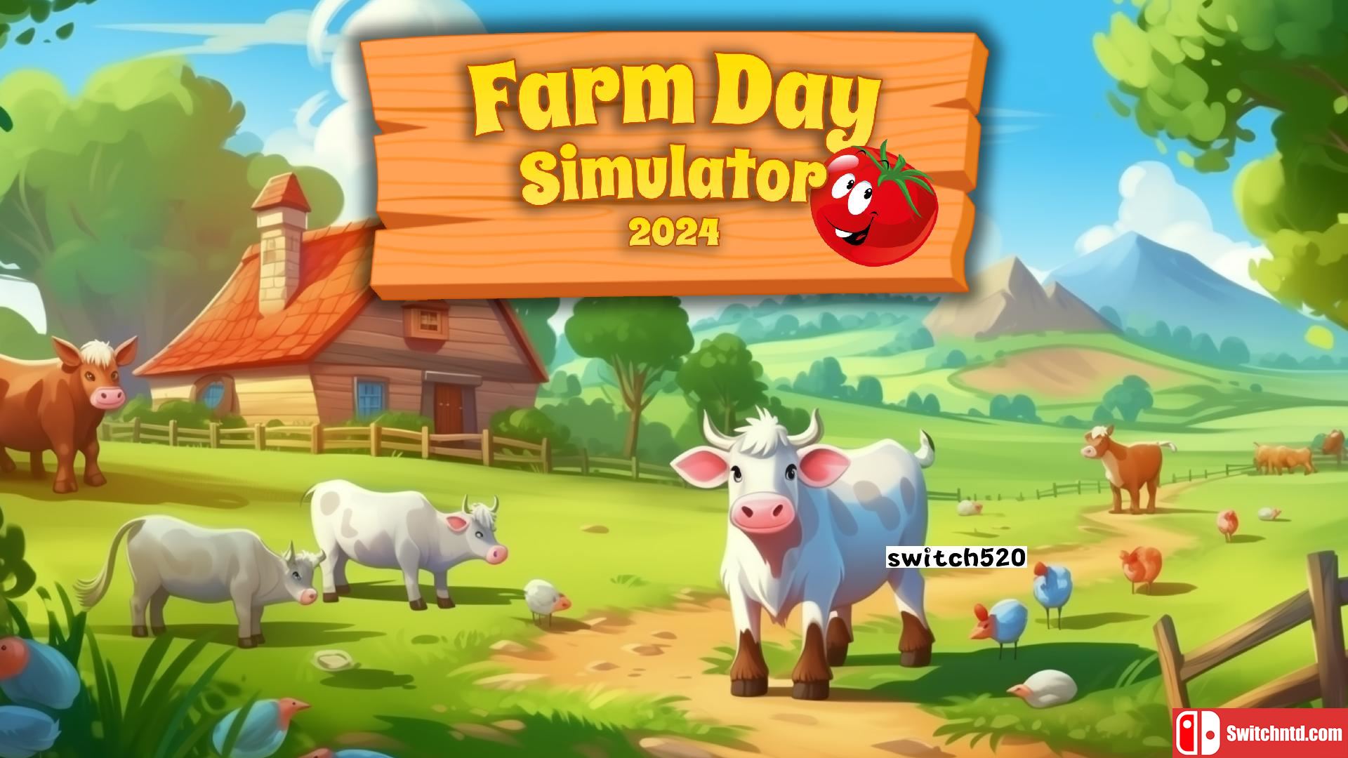 【美版】农场日模拟器2024 .Farm Day Simulator 2024 英语_0