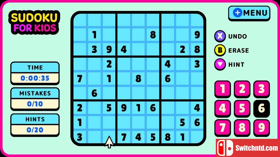 【美版】儿童数独 .Sudoku for Kids 中文_2