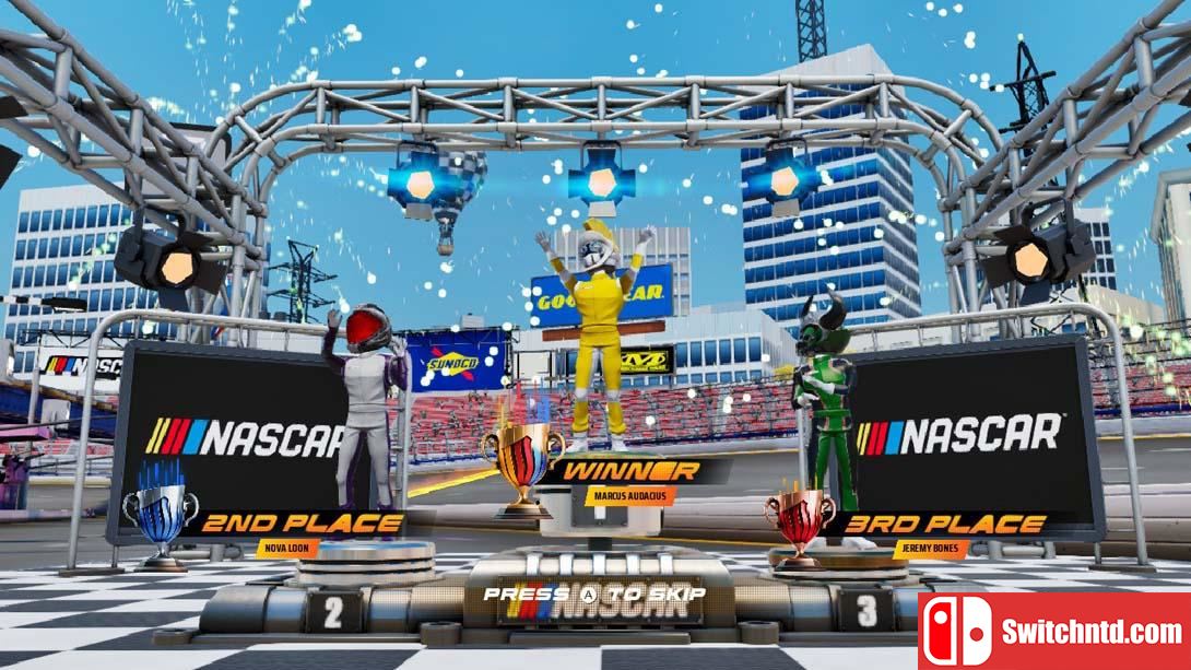 【美版】纳斯卡街机赛车 .NASCAR Arcade Rush 英语_6