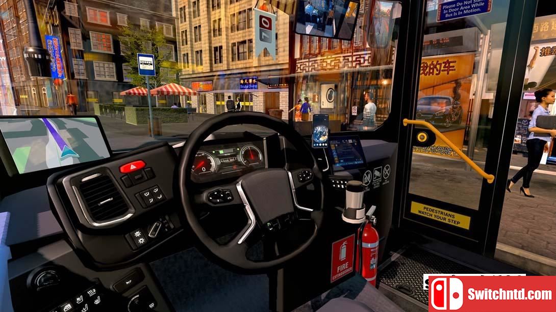 【美版】巴士驾驶模拟器24 城市道路 .Bus Driving Simulator 24 - City Roads 英语_4