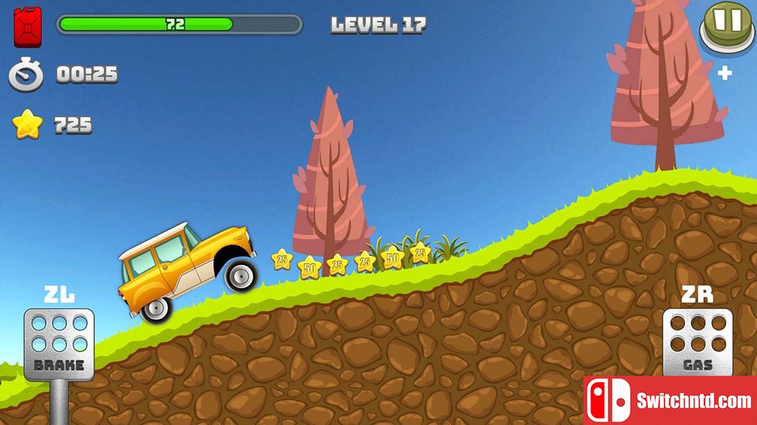 【美版】爬山赛车大师:真实物理街机赛车 Mountain Climb Driver: Real Physics Arcade Racing 中文_3