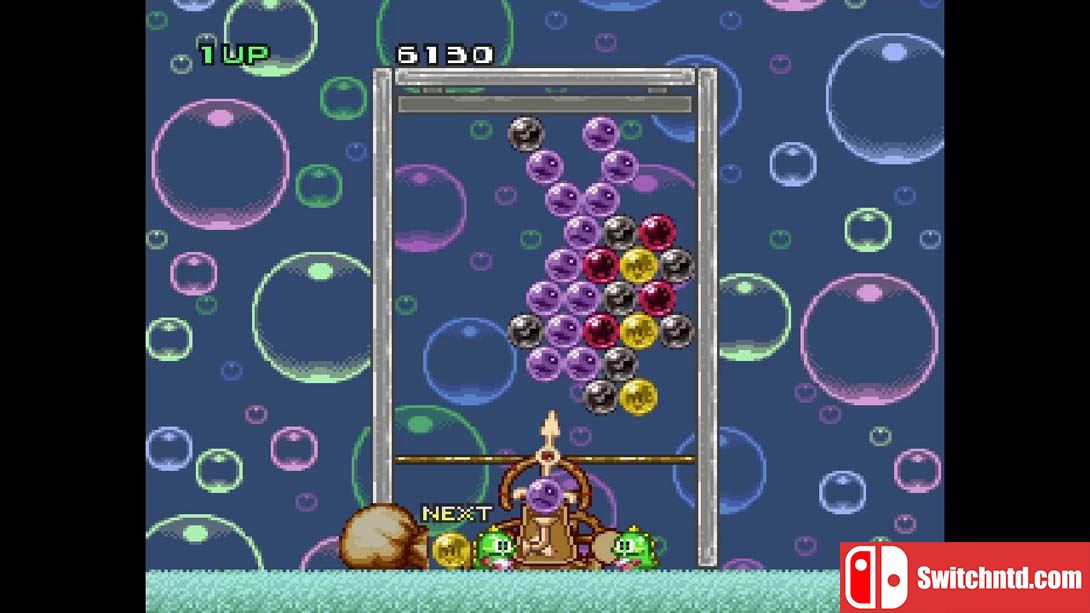 【美版】泡泡龙16位主机版 .Puzzle Bobble Bust-a-Move (16-Bit Console Version) 中文_3