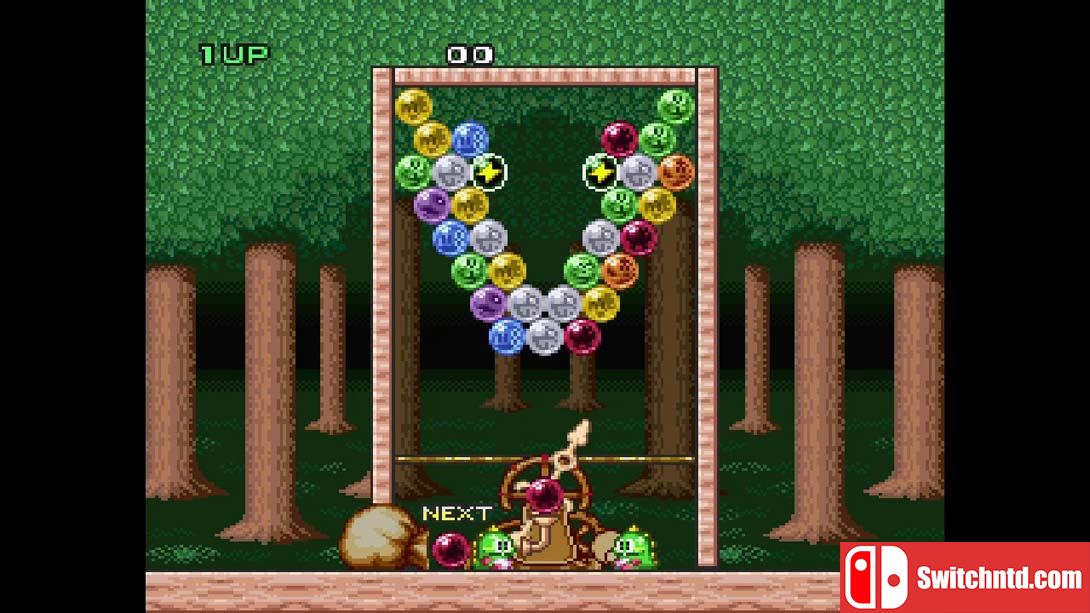 【美版】泡泡龙16位主机版 .Puzzle Bobble Bust-a-Move (16-Bit Console Version) 中文_4