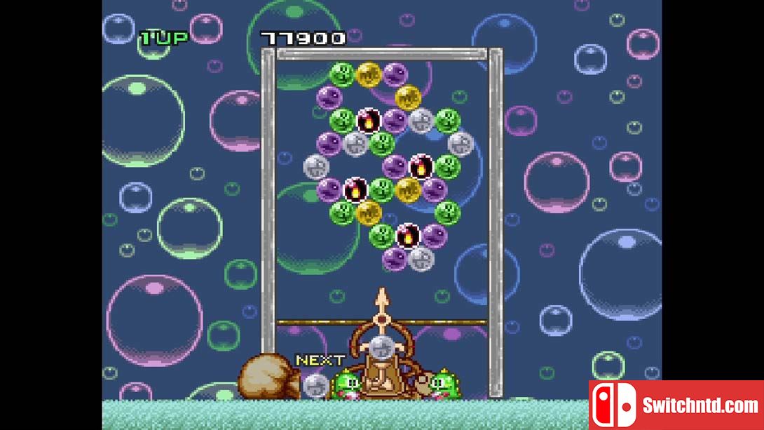 【美版】泡泡龙16位主机版 .Puzzle Bobble Bust-a-Move (16-Bit Console Version) 中文_6