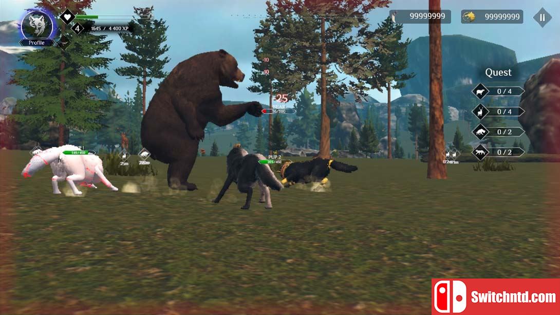 【美版】狼生存模拟器 Wolf Simulator: RPG Survival Animal Battle 英语_6