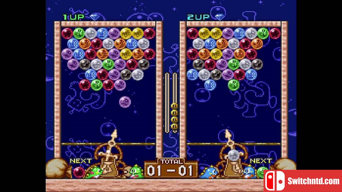 【美版】泡泡龙16位主机版 .Puzzle Bobble Bust-a-Move (16-Bit Console Version) 中文_5