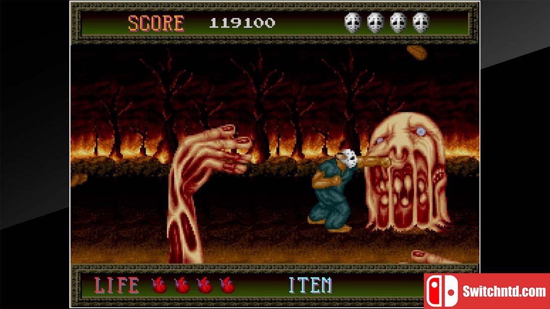 【美版】Arcade Archives SPLATTER HOUSE 英语_1