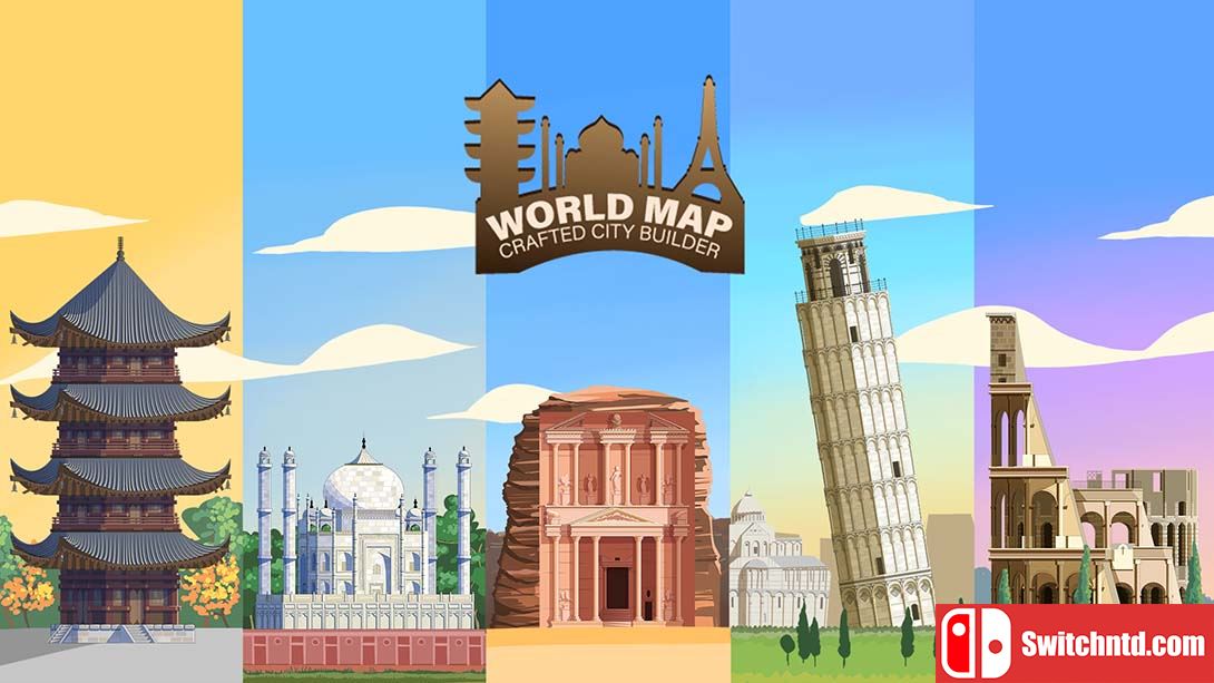 【英版】世界地图:精心制作的城市建造者 World Map: Crafted City Builder 英语_0