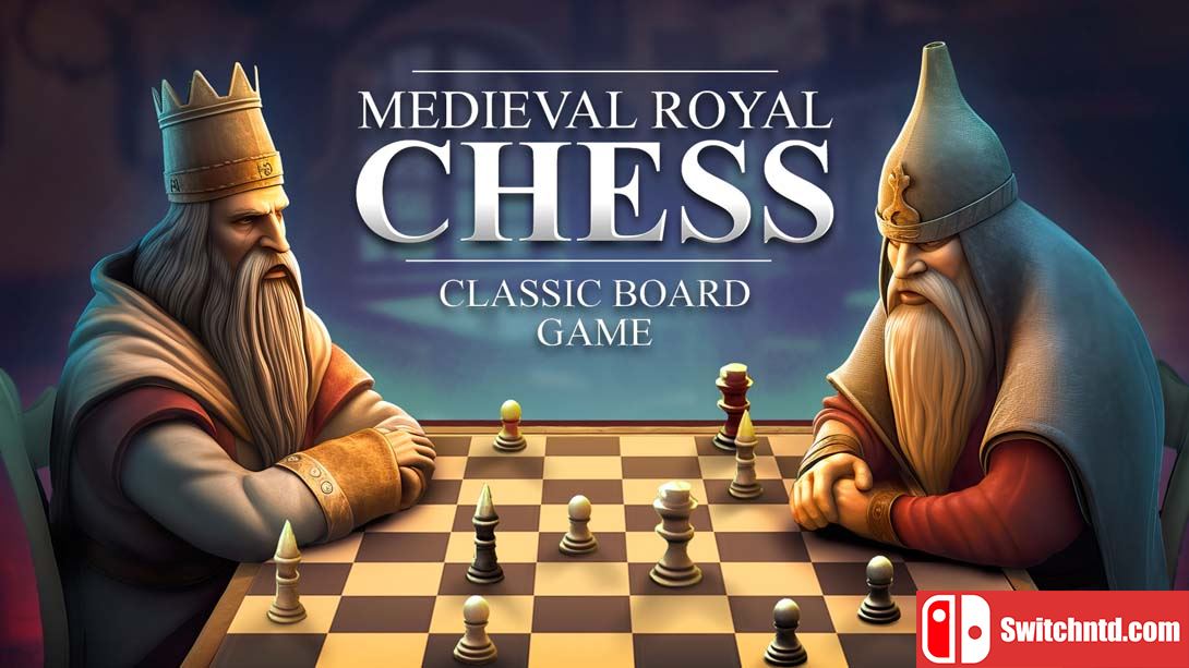 【美版】中世纪皇家象棋:经典棋盘游戏 Medieval Royal Chess: Classic Board Game 中文_0