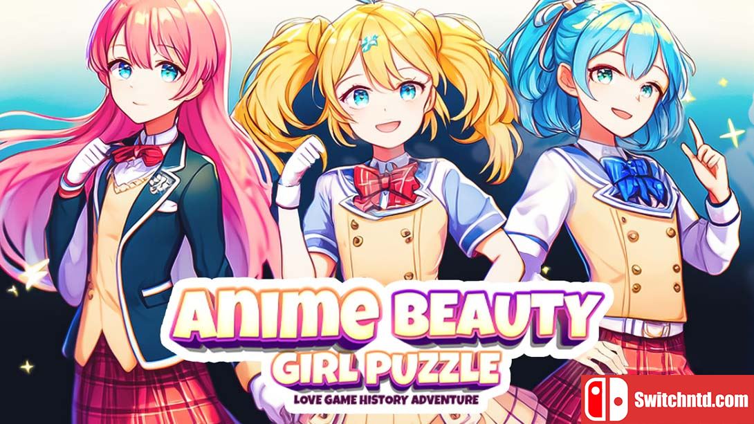 【美版】ANIME BEAUTY GIRL PUZZLE - LOVE GAME HISTORY ADVENTURE 英语_0