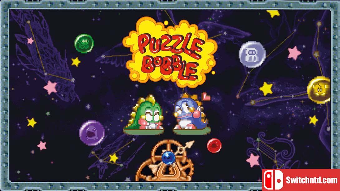 【美版】泡泡龙16位主机版 .Puzzle Bobble Bust-a-Move (16-Bit Console Version) 中文_0