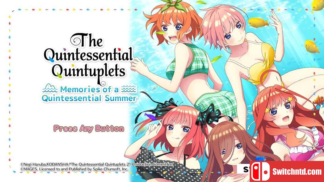 【美版】五等分的新娘夏日回忆 .The Quintessential Quintuplets - Memories of a Quintessential Summer 中文_4