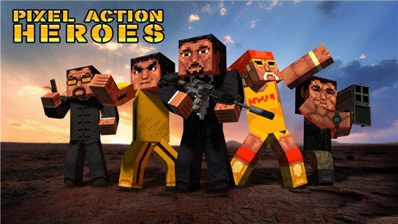 方块世界：像素动作英雄  Pixel Action Heroes_0