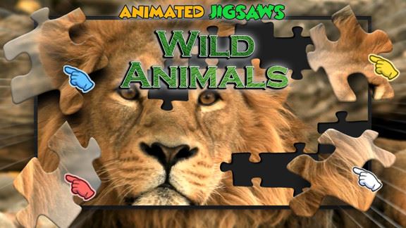 野生动物动态拼图  Animated Jigsaws:Wild Animals_0