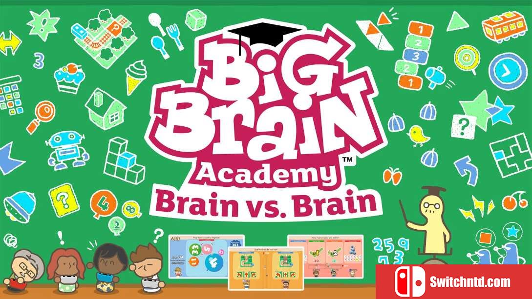 灵活脑学校 一起伸展大脑  Big Brain Academy Brain vs. Brain_0