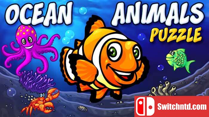 海洋动物拼图丨Ocean Animals Puzzle_0