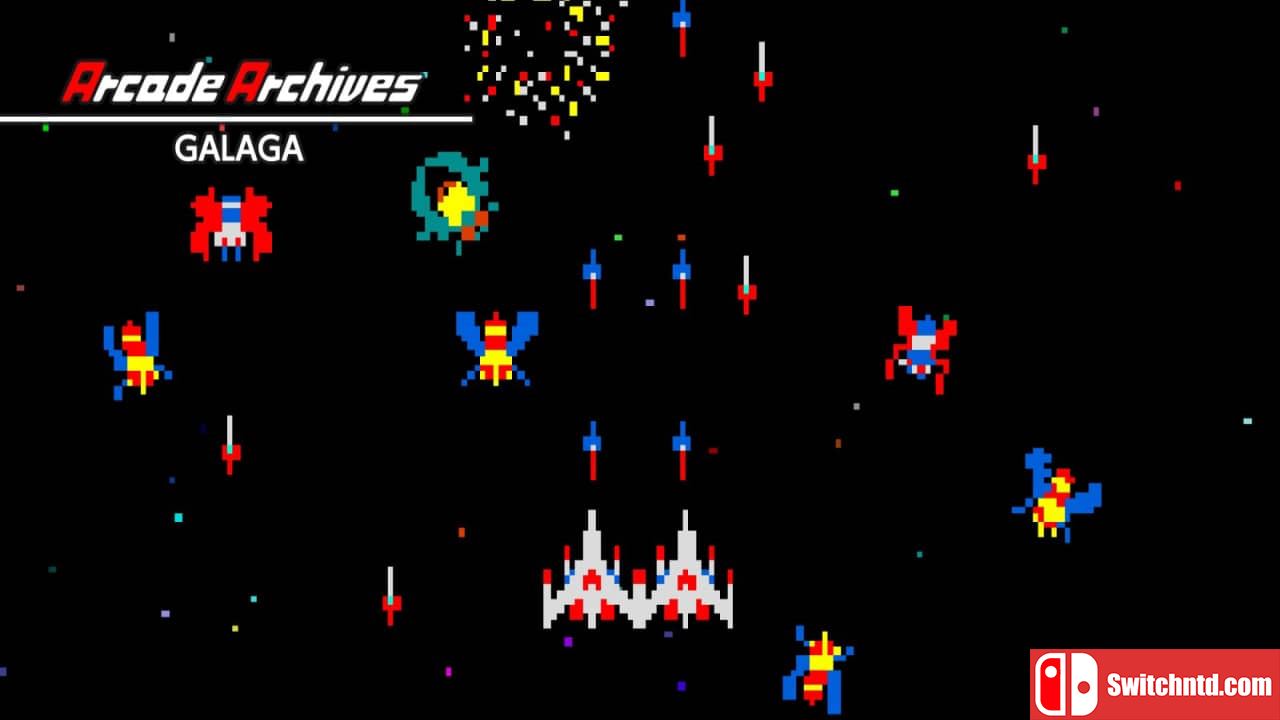 街机博物馆：大蜜蜂丨Arcade Archives GALAGA_0