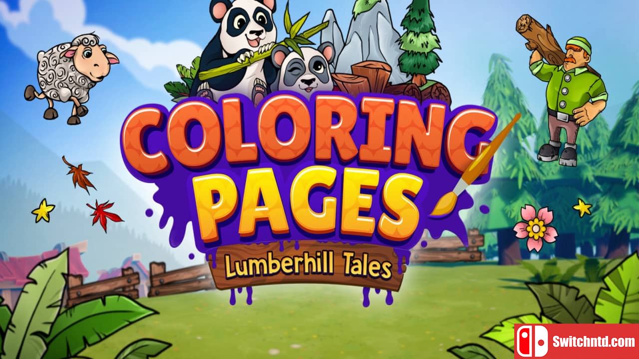 着色书 木匠山的故事丨Coloring Pages: Lumberhill Tales_0