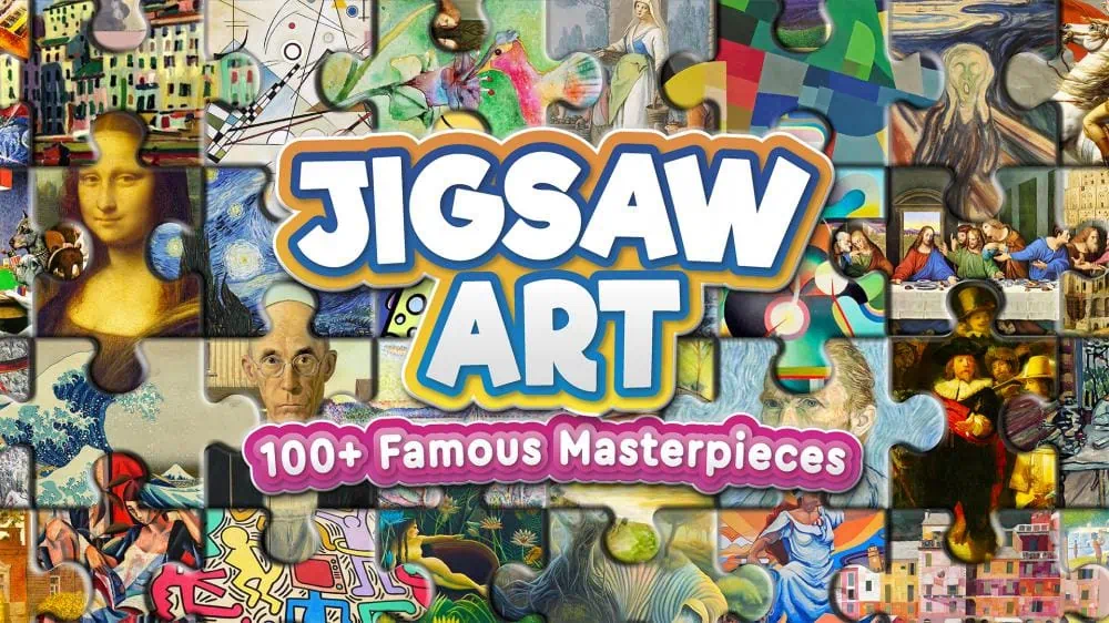 拼图艺术：100多幅著名杰作丨Jigsaw Art: 100+ Famous Masterpieces_0