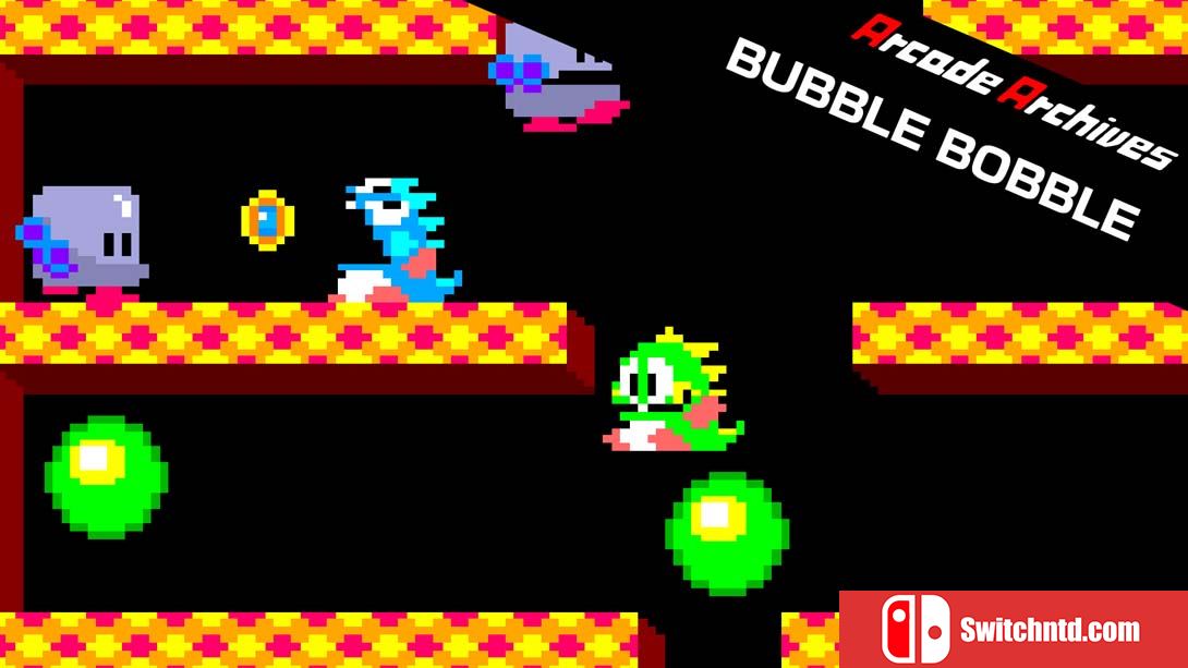 【美版】Arcade Archives BUBBLE BOBBLE 英语_0