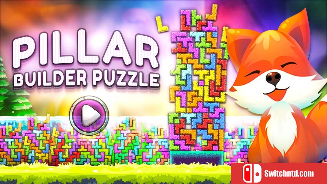 【美版】Pillar Builder Puzzle 英语_0