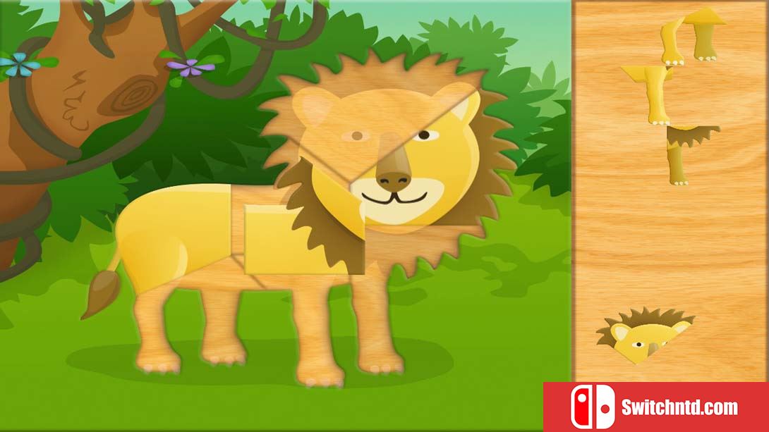 【美版】Animal Fun Puzzle - Preschool and kindergarten learning and fun game for toddler 英语_5