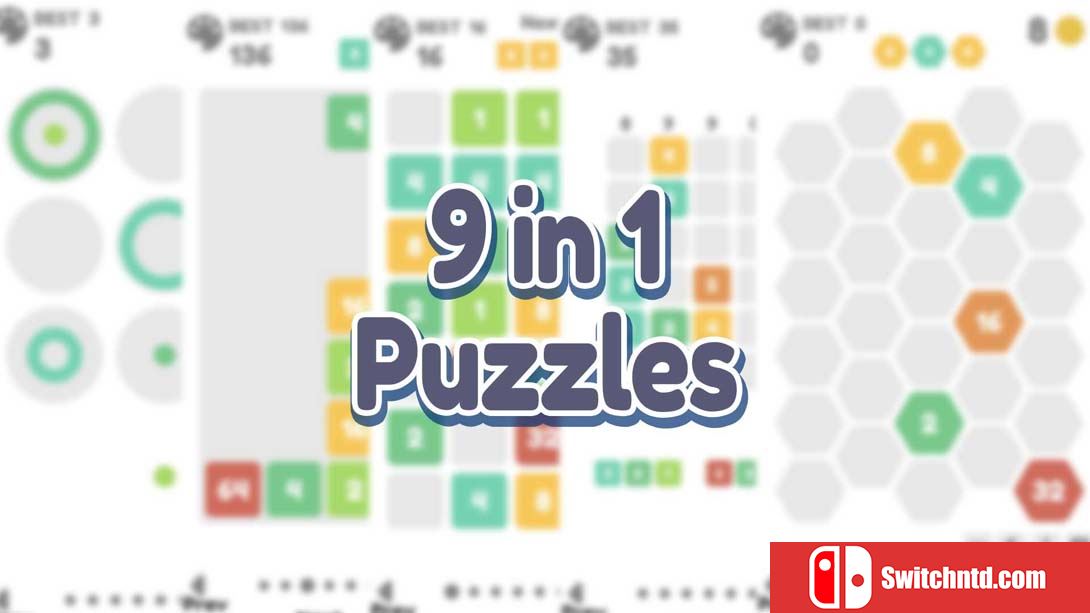 【美版】9合1谜题 9 in 1 Puzzles 英语_0