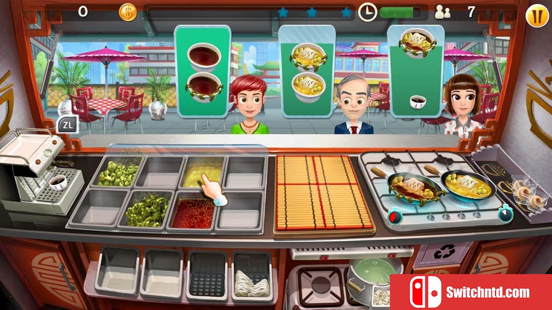 【美版】餐车大亨：亚洲美食 Food Truck Tycoon - Asian Cuisine 英语_4