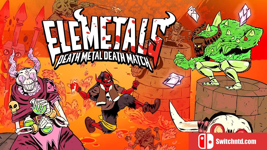 【美版】精灵:死亡金属死亡火柴 EleMetals: Death Metal Death Match! 英语_0