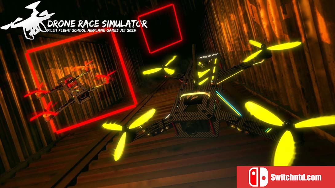 【美版】无人机竞赛 Drone Race Simulator 英语_0